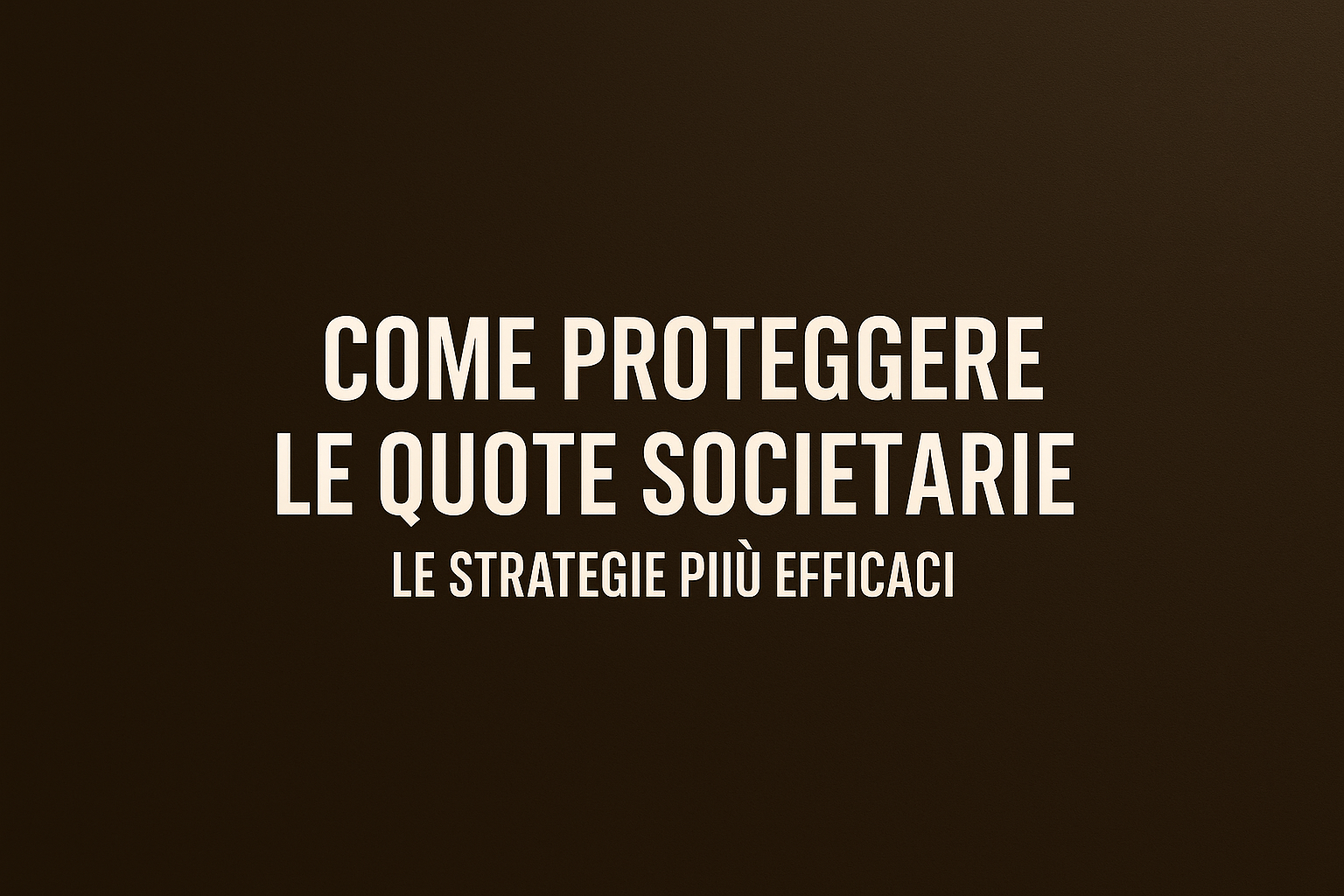 liquidazione della quota del socio